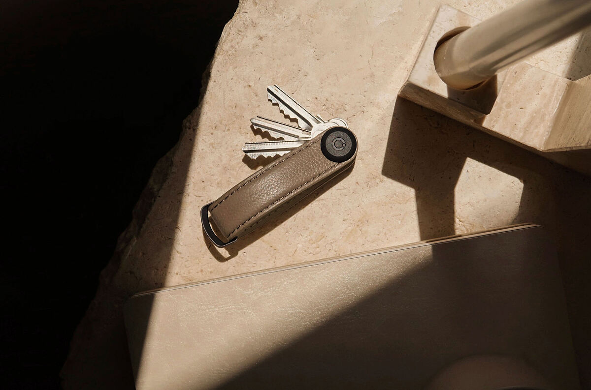 The Budims_Herren_Key Organizer in Pebbled Leather von Orbitkey3