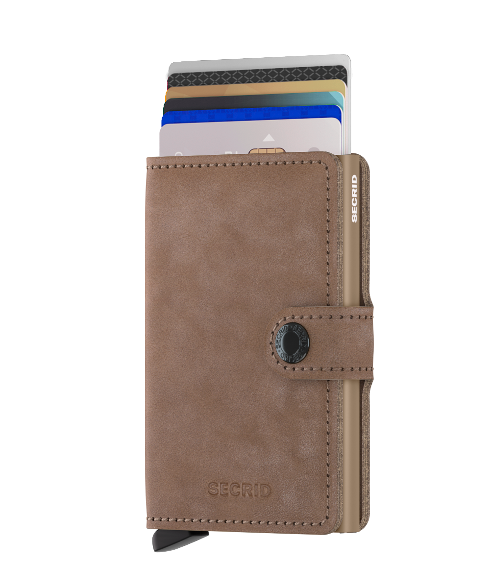 The Budims_Secrid_Miniwallet_Vintage_Taupe_Front_Cards