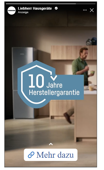Liebherr-Hausgeräte__Digitale Werbeformate_Meta