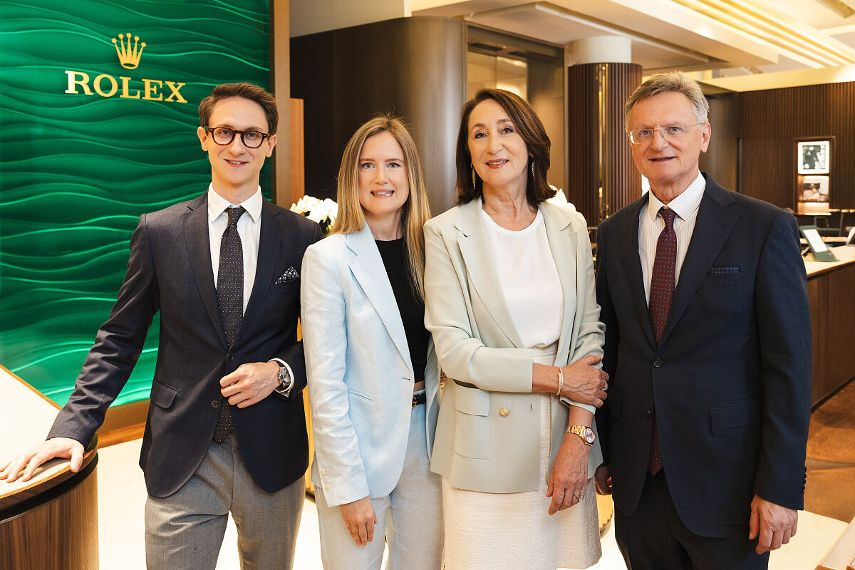 WAGNER_ROLEX Boutique Wien – Felix, Antonia, Katharina und Hermann Gmeiner-Wagner (c) Philipp Lipiarski