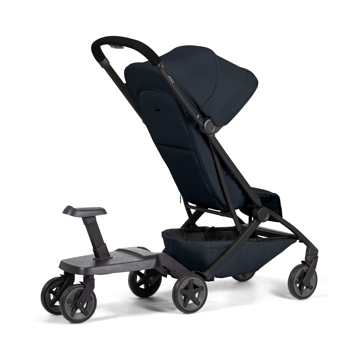 Joolz Aer2_Footboard_Buggy_Flat Side View_Space_Black (c) JOOLZ_1