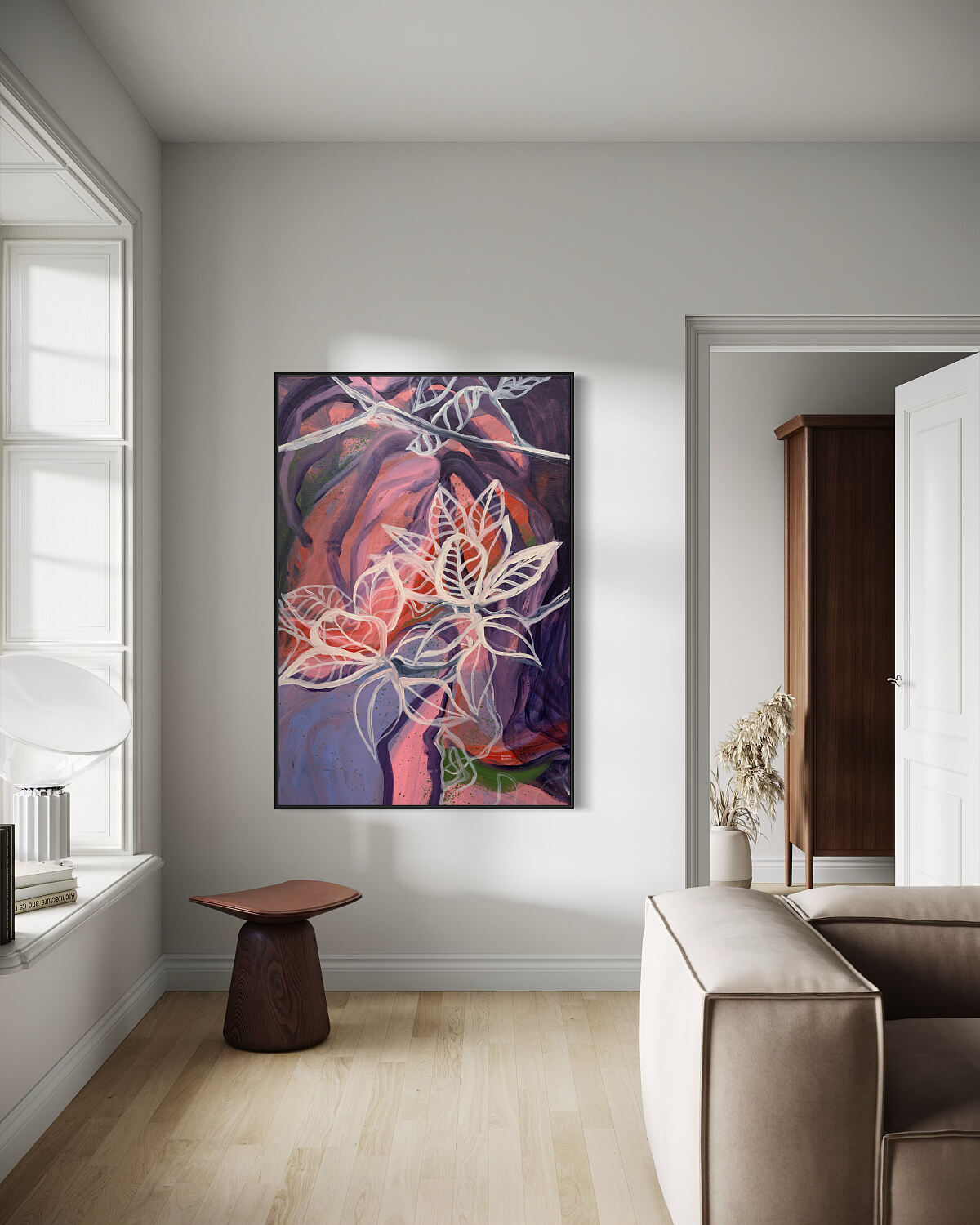 Hidden_Strength_Brigitta_Nemeth_Art_Fineart_Print_black_100x150_4