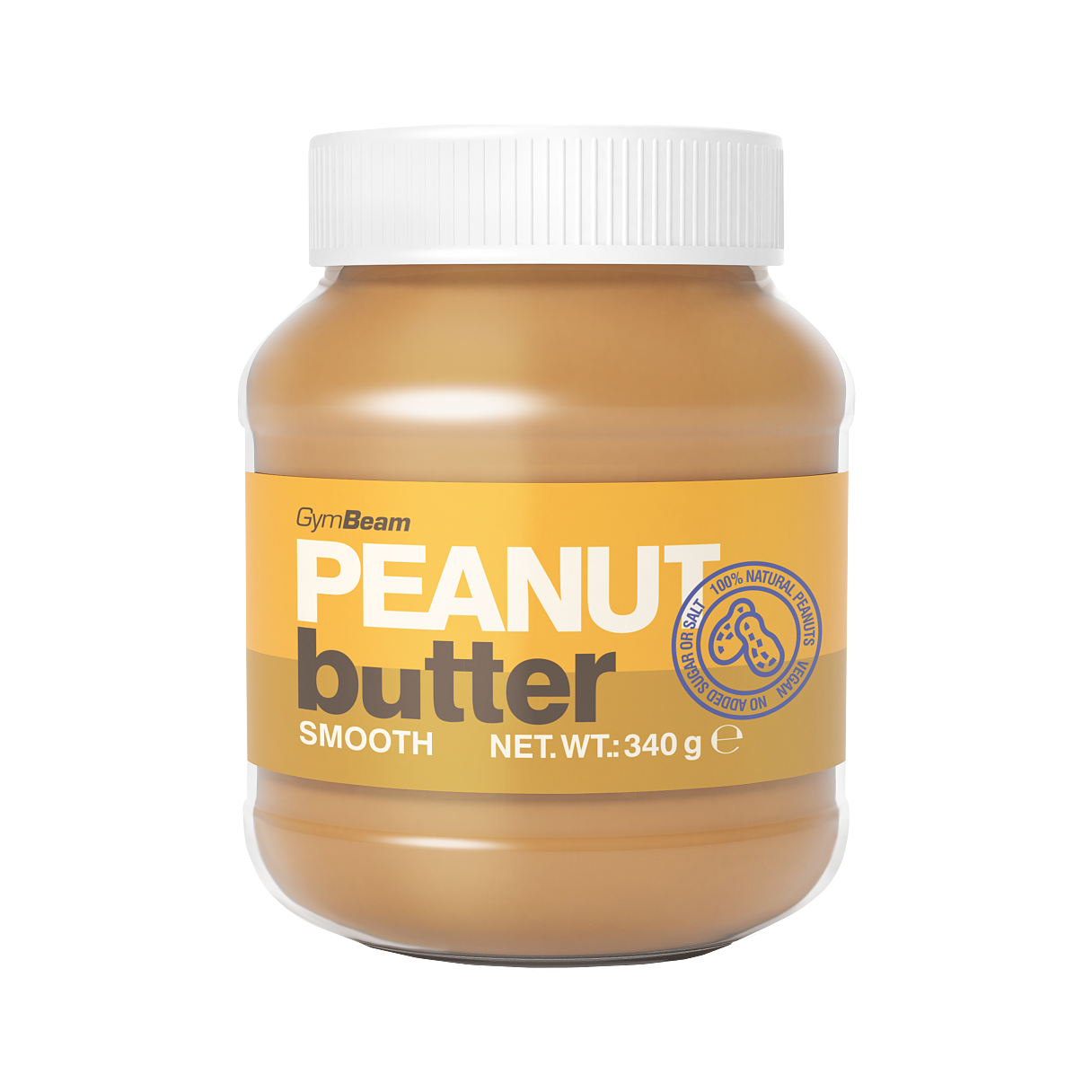 GymBeam_Gesunde Ernährung_Peanut butter smooth 340g_EUR_3,10_(c) GymBeam_18