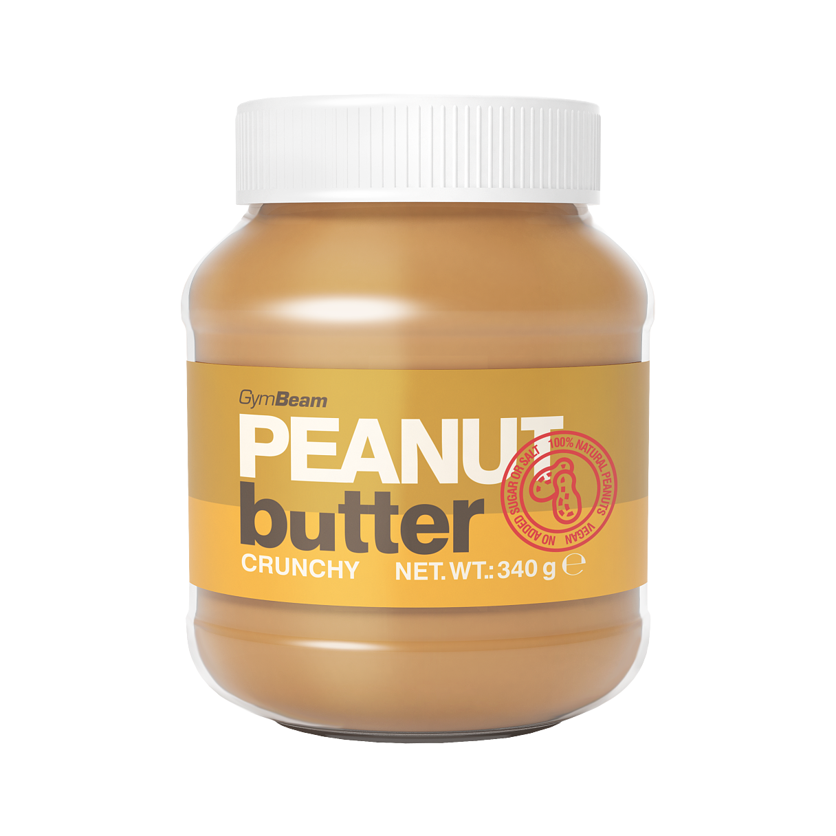 GymBeam_Gesunde Ernährung_Peanut_butter_crunchy_340_g_EUR_3,10_(c) GymBeam_17