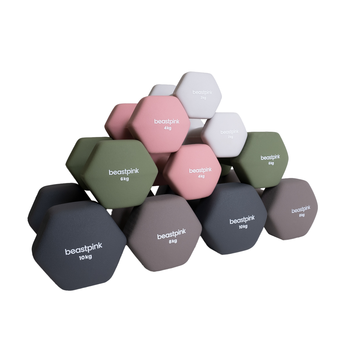 GymBeam_Fitness Zubehör_BP-Neoprene Hex Dumbbells_EUR_14,95 (c) GymBeam_1