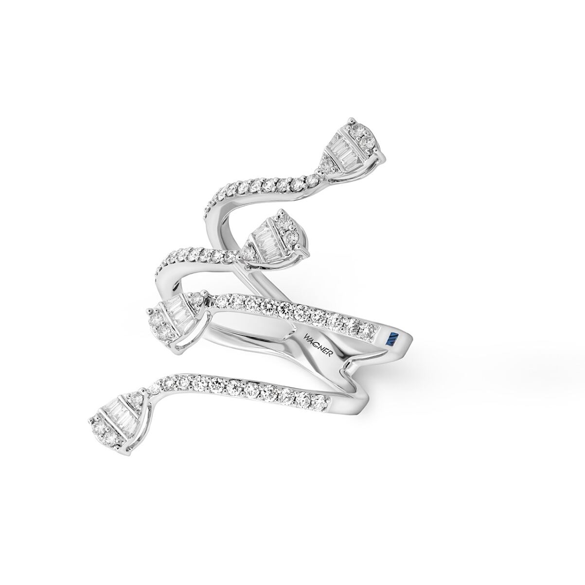 WAGNER_Signature Collection_Ring_Weißgold, Diamanten_EUR 4.100