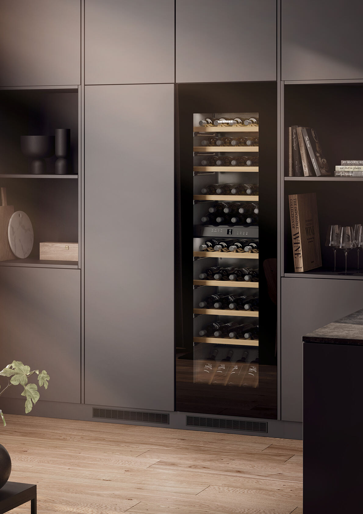 Liebherr-Hausgeräte_Einbaubarer Weintemperierschrank_EWTgb3583 Vinidor_Euro 4.609_Imagebild 5