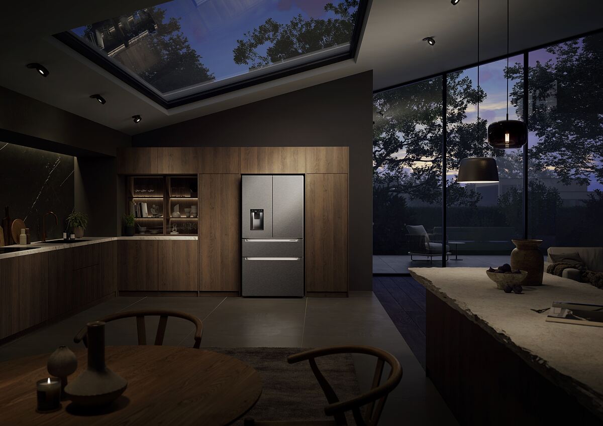 Liebherr-Hausgeräte_French-Door-Kühl-Gefrierkombination mit 2 Gefrierschubladen und Wasser- und Eiswürfelspender_ MBsddi 9558_Imagebild_1