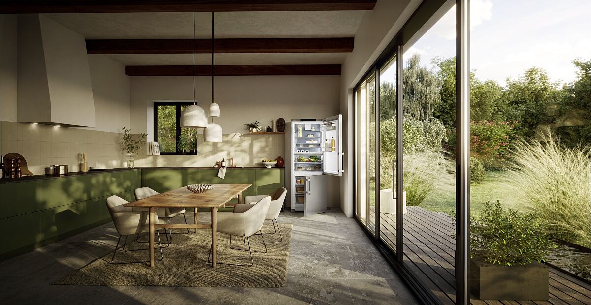 Liebherr-Hausgeräte_Kühl-Gefrierkombination mit BioFresh und NoFrost_CBNsda 775_Imagebild