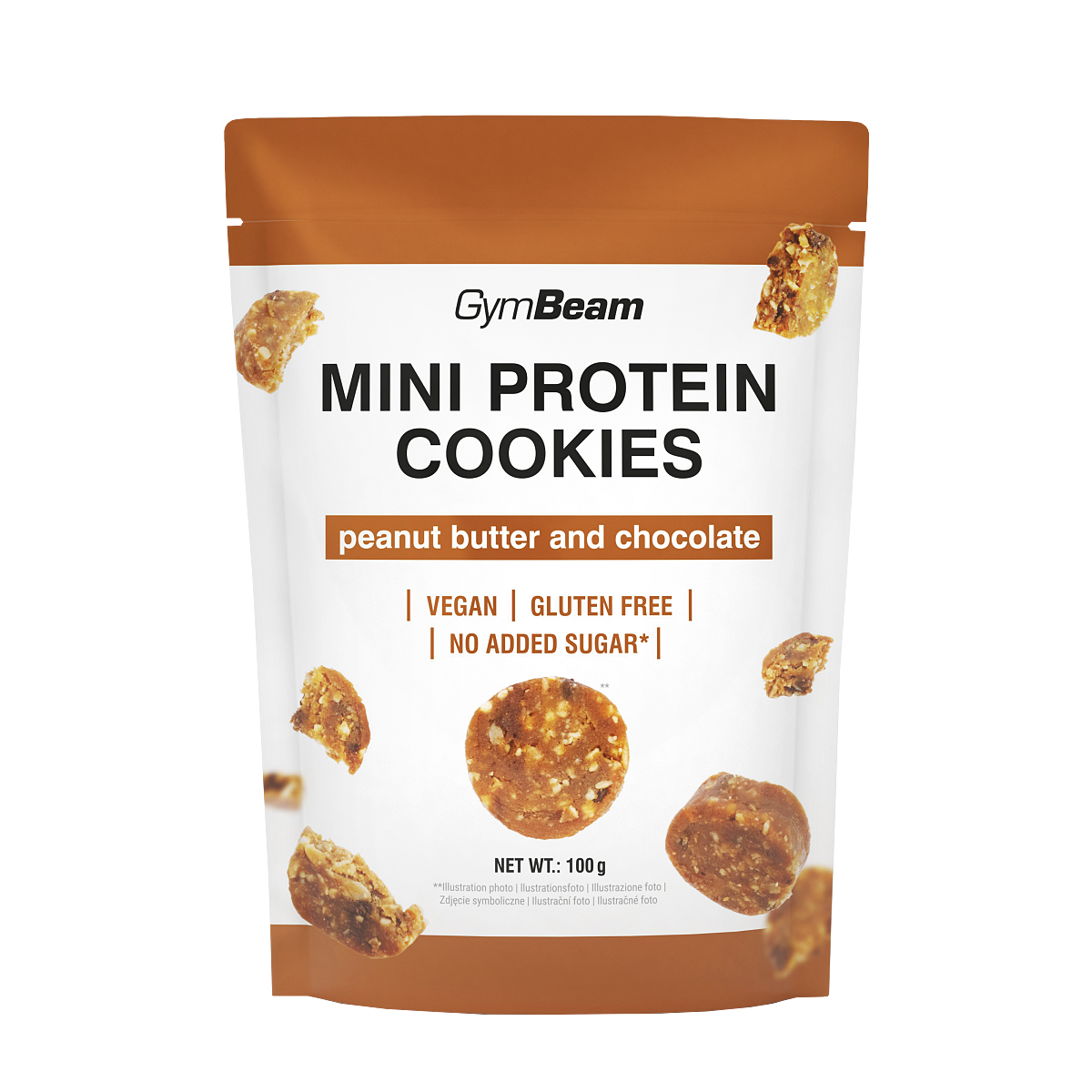 GymBeam_Mini Protein Cookies Peanut Butter and Chocolate_ab EUR 2,70
