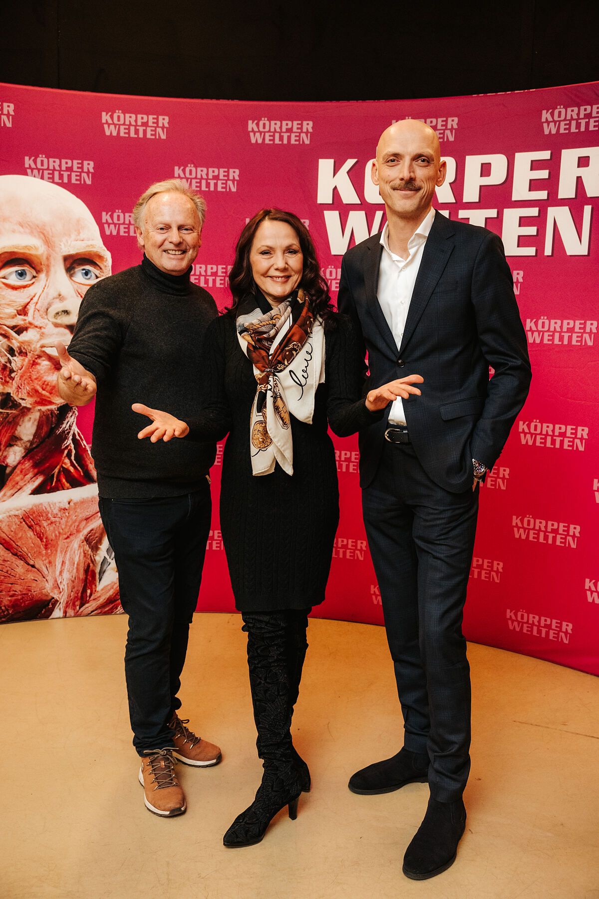 Christoph Rahofer, Kuratorin Dr. Angelina Whally und Thomas Waldner (c)PhilippLipiarski-5814