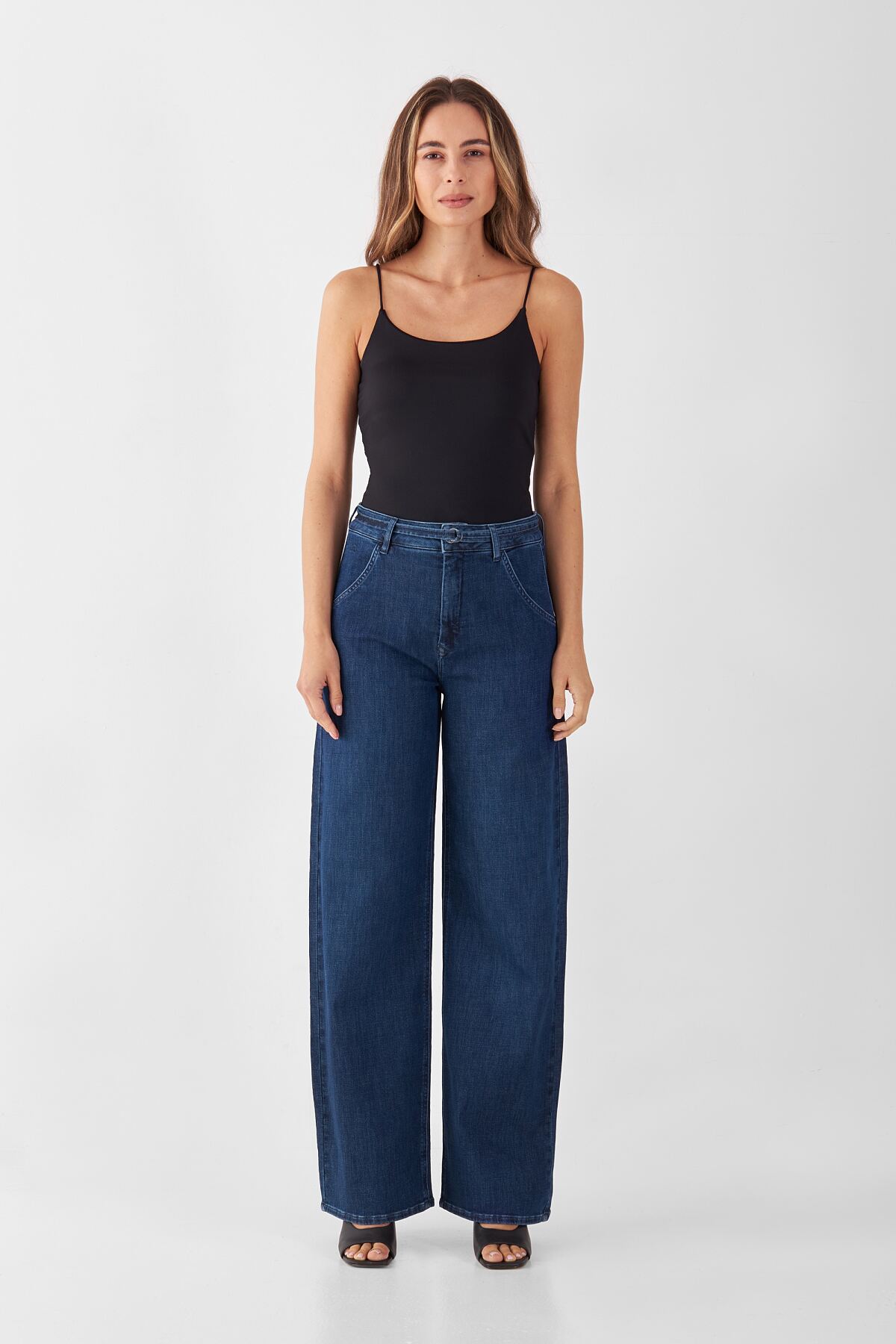 The Budims_F01-0532-202-BLINK Wide Barrel Soft Denim - Classic Dark Blue 7