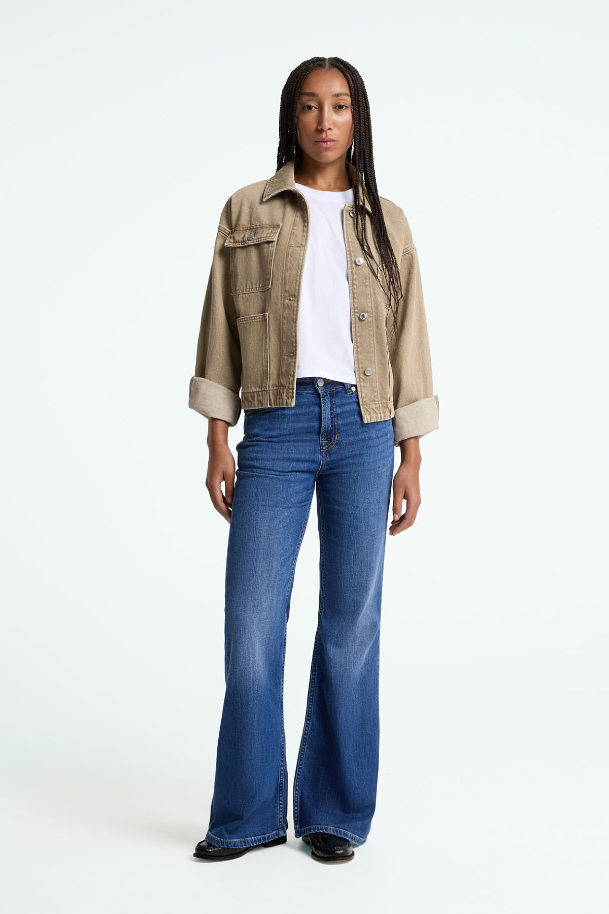 The Budims_K260101300Kukiko Cotton Flex 9,5 Oz Mid Worn 