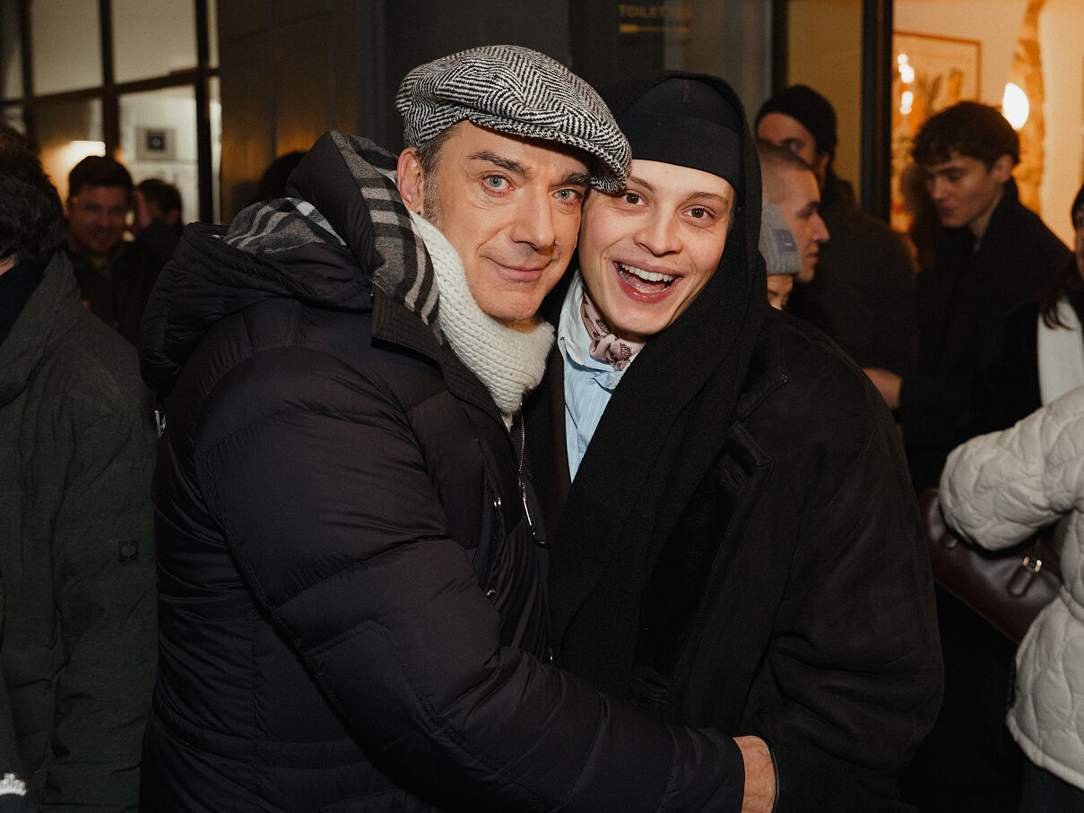 vlnr. Thomas Klein und Paul Grohmann_VIP Charity for Dudlerei 18.12.2025 (c) Leon Moik, MOIK MEDIA