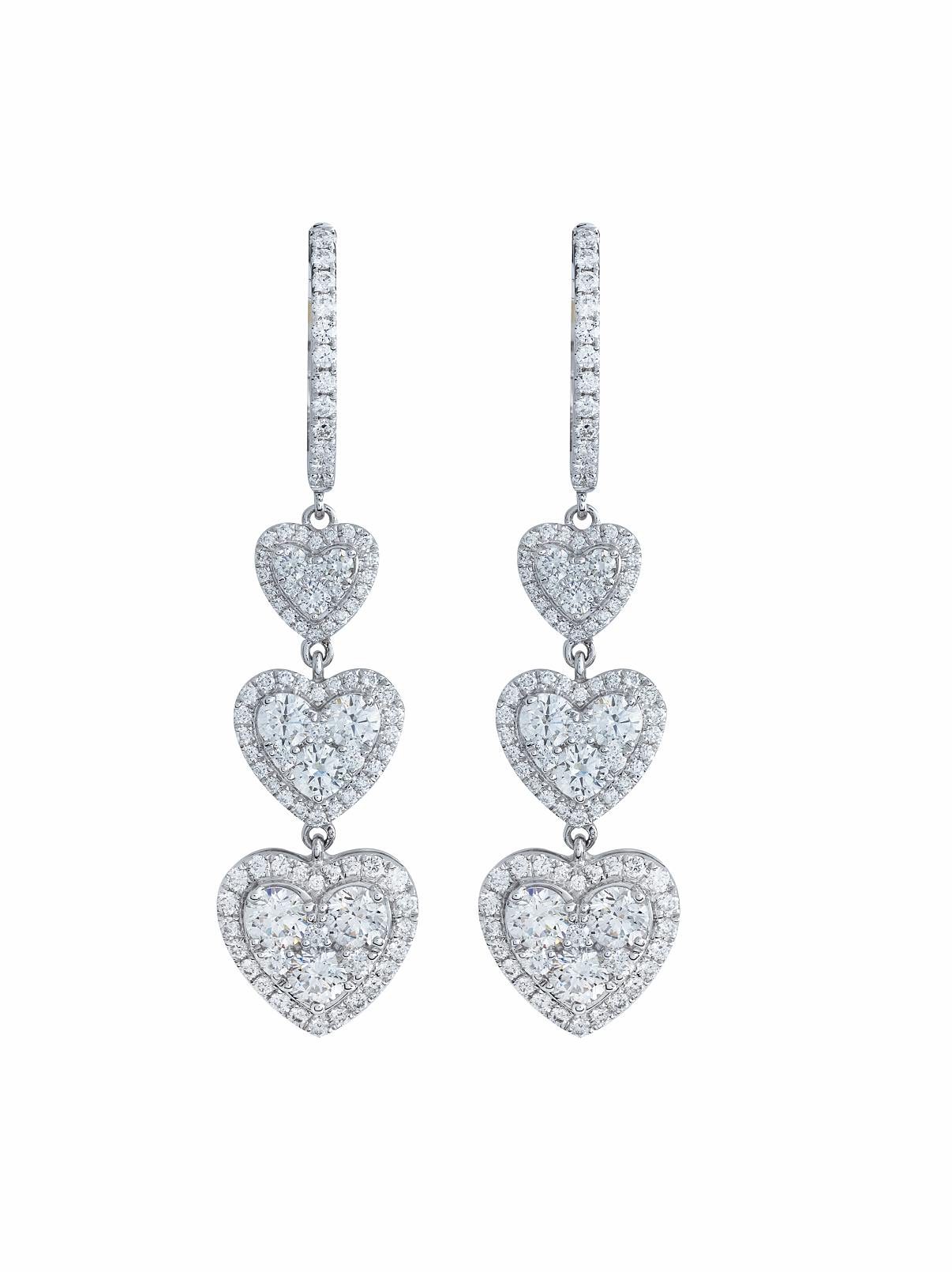 WAGNER_Heart Special_Ohrschmuck_18kt Weissgold, 3,34ct Diamanten_EUR 17260