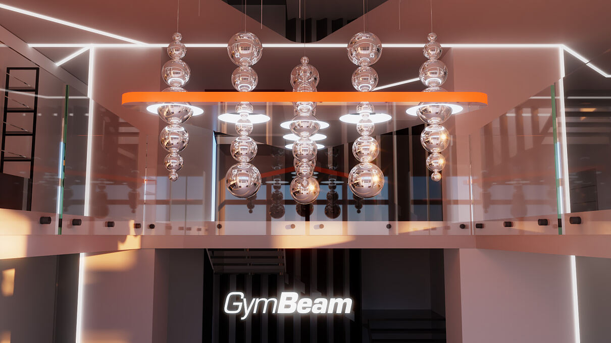 GymBeam Fitness Hub Wien_Kronleuchter by Asot Haas_(c)GymBeam_5