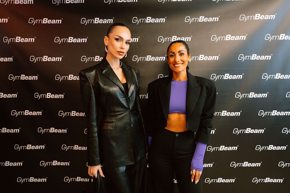 GymBeam Fitness Hub Opening_vlnr. Ivana Essl, Samira Dadashi_(c) GymBeam