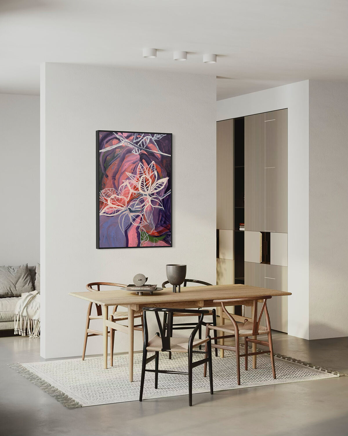 Brigitta Nemeth Art_Hidden_Strength_Fineart_Print_black_80x120_2