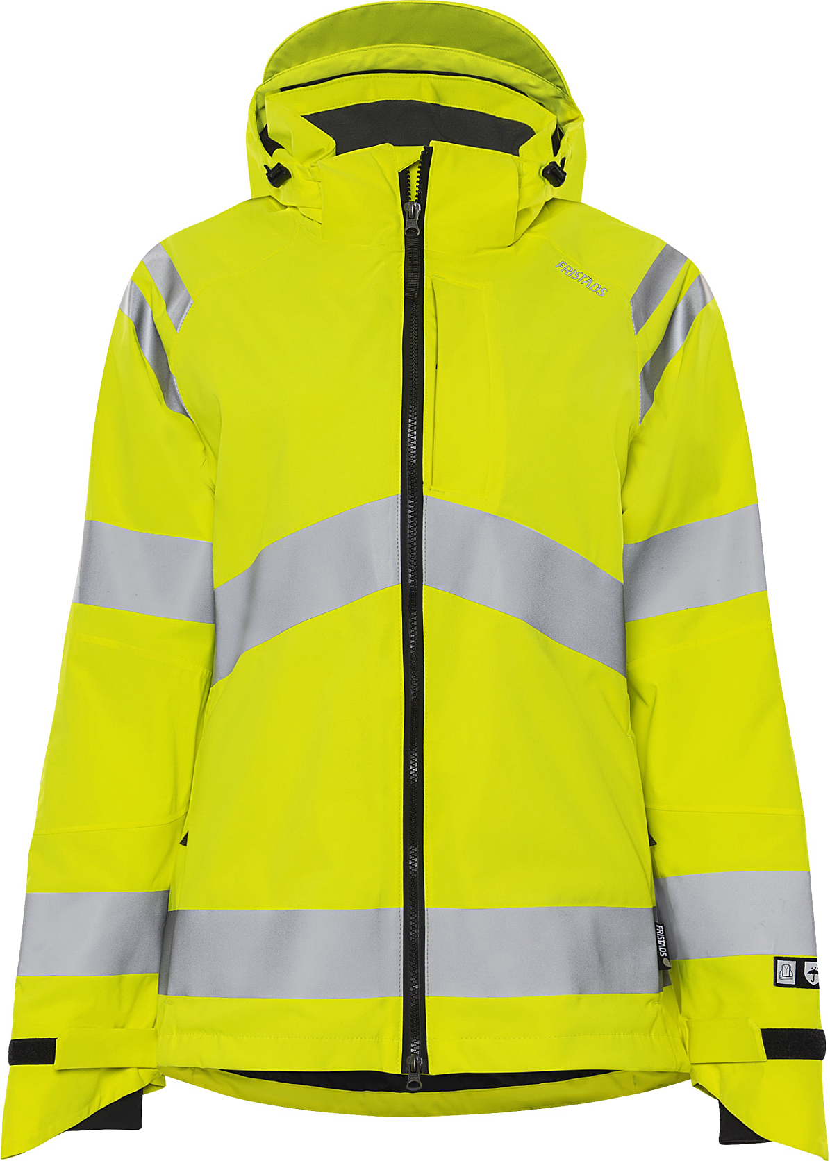 FRISTADS_High Vis Green Funktionsjacke Damen Kl. 3 4681 GLPS_EUR 162,91_01